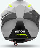 Integralhelm Für Motorrad Airoh Matryx - Mxw31 Composite Carbon Glanzgelb Wide Grösse Xl