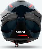 Full-Face Motorcycle Helmet Airoh Matryx - Mxw55 Composite Carbon Gloss Red Wide Size Xl