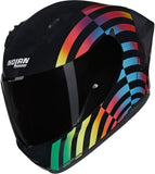 Full-Face Speeding Motorcycle Helmet Nolan N60-6 Multicolor Policromo 343 Size L