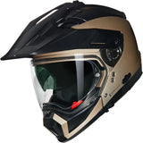 Integralhelm Adventur Für Motorrad Nolan N70-2 X Sand / Schwarz Nobile 316 Grösse L