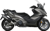 Auspuffendstück Ohne Katalysator Und Ohne Geräuschzulassung Sr-1 Titan Schwarz - Mivv Kompatibel Mit Kymco Ak 550 (2021-2024)
