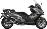 Auspuffendstück Ohne Katalysator Und Ohne Geräuschzulassung Sr-1 Stahl Schwarz - Mivv Kompatibel Mit Kymco Ak 550 (2021-2024)