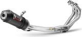 Komplette Auspuffanlage Ohne Katalysator Und Mit Geräuschzulassung Oval Carbon Carbon - Mivv Kompatibel Mit Yamaha Tracer 900 (2013-2020)