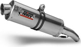 Exhaust Tip With Noise Certification Oval Stainless Steel - Mivv Compatible With Yamaha Fzs 600 Fazer (1998-2003)