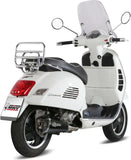 Komplette Abgasanlage Mit Katalysator Und Geräuschzulassung Delta Race Stahl Schwarz Carbon - Mivv Kompatibel Mit Piaggio Vespa Gts 300 (2008-2020)