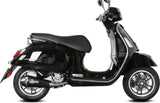 Katalysiertes Auspuffendstück Mit Geräuschzulassung Delta Race Stahl Schwarz Carbon - Mivv Kompatibel Mit Piaggio Vespa Gts 300 (2021-2024)
