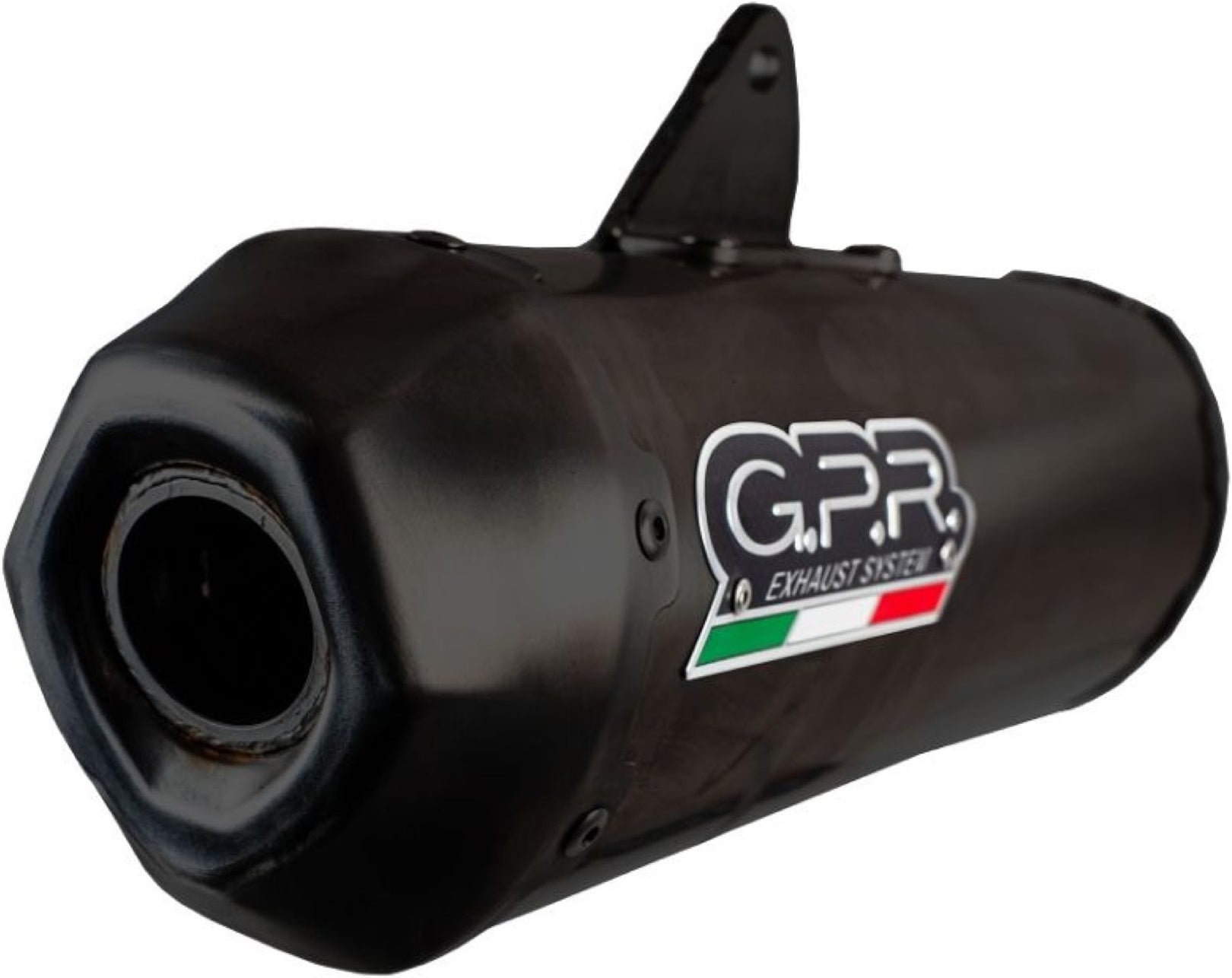 Complete Catalytic Exhaust System With Sound Certification Pentaroad Black Stainless Steel - Gpr Compatible With Zontes M 125 (2022-2023)