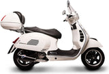 Auspuffendrohr Ohne Geräuschzulassung Oval Edelstahl Schwarz - Termignoni Kompatibel Mit Piaggio Vespa 250 (2008-2020)
