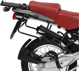 Monokey Trekker Dolomiti Black Aluminium Side Cases - 60 Lt Trekker Dolomiti Aluminium - Givi Compatible With Bmw R 850 Gs (1994-2001)
