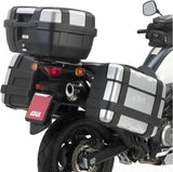 Seitenkoffer Monokey Trekker Dolomiti Aluminium 60 Lt Trekker Dolomiti Aluminium - Givi Kompatibel Mit Suzuki Dl 650 V-Strom L2 L3 L4 L5 L6 (2011-2016)