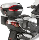 Topcase + Seitenkoffer Schwarz Tech 84 Lt Technopolymer - Givi Kompatibel Mit Suzuki An 650 Burgman - Executive (2013-2020)
