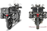 Seitenkoffer Monokey Cam-Side Trekker Outback Evo Smart Aluminium + Schloss 74 Lt Trekker Outback Evo Smart Aluminium - Givi Kompatibel Mit Suzuki Dl 1000 V-Strom (2017-2019)