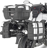 Seitenkoffer Monokey Trekker Dolomiti Aluminium Schwarz 60 Lt Trekker Dolomiti Aluminium - Givi Kompatibel Mit Kawasaki Versys 650 (2015-2021)