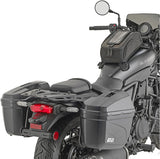 Seitenkoffer Monokey Trekker Alaska Aluminium Schwarz 72 Lt Trekker Alaska Aluminium - Givi Kompatibel Mit Kawasaki Eliminator 500 (2024)