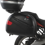 Topcase + Seitenkoffer Trekker Dolomiti Aluminium Schwarz 118 Lt Trekker Dolomiti Aluminium - Givi Kompatibel Mit Kawasaki Versys 650 (2006-2009)