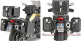 Seitenkoffer Monokey Cam-Side Trekker Outback Evo Smart Eloxiertem Aluminium + Schloss 70 Lt Trekker Outback Evo Smart Eloxiertem Aluminium - Givi Kompatibel Mit Bmw F 850 Gs (2021-2023)