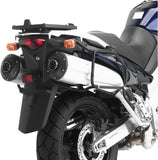 Monokey Trekker Black Side Cases - 92 Lt Trekker Aluminium - Givi Compatible With Suzuki Dl 1000 V-Strom (2002-2011)