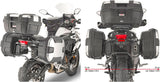 Seitenkoffer Monokey Schwarz 44 Lt Technopolymer - Givi Kompatibel Mit Benelli Trk 502 X (2018-2019)