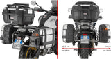 Seitenkoffer Monokey Schwarz 44 Lt Technopolymer - Givi Kompatibel Mit Cfmoto 700 Mt Adv (2025)