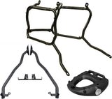 Motorradkoffer Monokey Trekker Aluminium Schwarz 52 Lt Trekker Aluminium - Givi Kompatibel Mit Honda Cb 500 (1997-2005)
