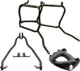 Arena Black Top Case + Side Cases - 110 Lt Arena Technopolymer - Givi Compatible With Yamaha Fz-6 - Fazer (2004-2006)