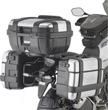 Trekker Dolomiti Aluminium Top Case + Side Cases - 106 Lt Trekker Dolomiti Aluminium - Givi Compatible With Honda Nx 500 (2024)