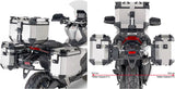Topcase + Seitenkoffer Trekker Outback Evo Smart Aluminium Schwarz 146 Lt Trekker Outback Evo Smart Aluminium - Givi Kompatibel Mit Honda X-Adv 750 (2025)