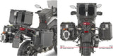 Monokey Cam-Side Trekker Outback Evo Smart Anodized Aluminium Side Cases + Locks - 88 Lt Trekker Outback Evo Smart Anodized Aluminium - Givi Compatible With Yamaha Ténéré 700 (2019-2020)