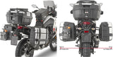 Monokey Trekker Dolomiti Black Aluminium Side Cases - 72 Lt Trekker Dolomiti Aluminium - Givi Compatible With Yamaha Ténéré 700 (2021-2024)