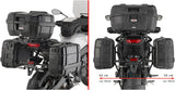 Monokey Trekker Dolomiti Black Aluminium Side Cases - 60 Lt Trekker Dolomiti Aluminium - Givi Compatible With Yamaha Tracer 9 - Gt - Gt+ (2025)