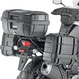 Monokey Black Side Cases - 66 Lt Nylon - Givi Compatible With Suzuki V-Strom 1050 De (2023)