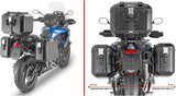 Seitenkoffer Monokey Trekker Dolomiti Aluminium 60 Lt Trekker Dolomiti Aluminium - Givi Kompatibel Mit Triumph Tiger 1200 Gt - Pro (2022-2024)