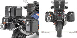 Monokey Cam-Side Trekker Outback Evo Smart Anodized Aluminium Side Cases + Locks - 77 Lt Trekker Outback Evo Smart Anodized Aluminium - Givi Compatible With Ktm 1290 Super Adventure S (2021-2024)