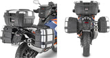 Seitenkoffer Monokey Schwarz 44 Lt Technopolymer - Givi Kompatibel Mit Ktm 1290 Super Adventure S (2021-2024)