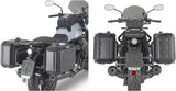 Monokey Trekker Dolomiti Aluminium Side Cases - 60 Lt Trekker Dolomiti Aluminium - Givi Compatible With Moto Guzzi V7 850 Stone (2021-2024)