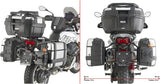 Satteltaschen Monokey Canyon Schwarz 70 Lt Canyon Nylon - Givi Kompatibel Mit Moto Guzzi V85 Tt (2024)