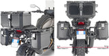 Seitenkoffer Monokey Cam-Side Trekker Outback Evo Smart Aluminium + Schloss 96 Lt Trekker Outback Evo Smart Aluminium - Givi Kompatibel Mit Harley-Davidson Pan America 1250 (2021-2023)