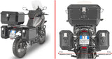 Monokey Black Side Bags - 50 Lt Technopolymer - Givi Compatible With Moto Morini X-Cape 649 (2021-2024)