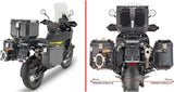 Seitenkoffer Monokey Cam-Side Trekker Outback Evo Smart Eloxiertem Aluminium + Schloss 77 Lt Trekker Outback Evo Smart Eloxiertem Aluminium - Givi Kompatibel Mit Husqvarna Norden 901 (2022-2024)