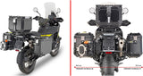 Monokey Cam-Side Trekker Outback Evo Smart Aluminium Side Cases + Locks - 70 Lt Trekker Outback Evo Smart Aluminium - Givi Compatible With Husqvarna Norden 901 (2022-2024)