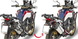 Seitenkoffer Monokey Trekker 66 Lt Trekker Aluminium - Givi Kompatibel Mit Honda Crf 1000 L Africa Twin (2016-2017)