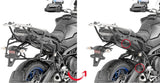 Topcase + Seitenkoffer Trekker Dolomiti Aluminium Schwarz 118 Lt Trekker Dolomiti Aluminium - Givi Kompatibel Mit Yamaha Tracer 900 - Gt (2018-2020)