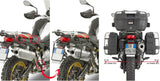Monokey Trekker Side Cases - 92 Lt Trekker Aluminium - Givi Compatible With Bmw F 850 Gs (2021-2023)