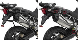 Monokey Trekker Side Cases - 66 Lt Trekker Aluminium - Givi Compatible With Triumph Tiger 800 - Xc - Xr (2011-2017)