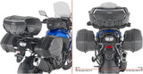 Seitenkoffer Monokey Side Schwarz Tech 70 Lt Technopolymer - Givi Kompatibel Mit Suzuki V-Strom 800 Se (2023-2024)