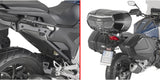 Rear Rack Monokey + Pannier Holder For Monokey Side-Cases - Givi Compatible With Honda Nc 750 X (2021-2024)
