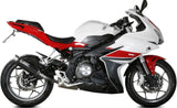 Auspuffendstück Mit Geräuschzulassung Gppro Carbon - Mivv Kompatibel Mit Benelli Bn 302 R (2017-2020)