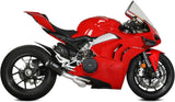 Komplette Auspuffanlage Ohne Katalysator Und Ohne Geräuschzulassung Mk3 Carbon - Mivv Kompatibel Mit Ducati Streetfighter V4 (2020-2022)
