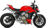 Komplette Auspuffanlage Ohne Katalysator Und Ohne Geräuschzulassung X-M1 Titan - Mivv Kompatibel Mit Ducati Streetfighter V4 (2020-2022)