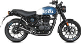 Auspuffendstück Mit Geräuschzulassung Hr-1 Stahl Schwarz Carbon - Mivv Kompatibel Mit Royal Enfield Hntr 350 (2022-2024)